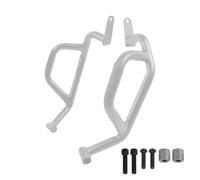 Highway Engine Guard Crash Bar Protect FOR CFMOTO 450 MT Engine Guard Highway Crash Bars For CF MOTO 450MT 450 MT 2024 Motorcycle Frame Bumper Protection Accessories(Lower-Sliver)