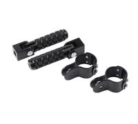 Highway Footrest Foot Pegs Pedals Footpegs | For Suzuki For Vstrom DL650 DL250 250SX DL1000 V-strom 800DE DL 650 LIANGYIM(Black)