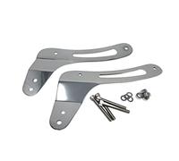 Highway Hawk Sissy Bar Brackets in Chrome Suitable for Suzuki C 800 Intruder - Suzuki VL 800 Volusia - Suzuki M 800 Intruder 523-1038/2038/3038/4038/6038
