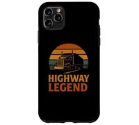 Highway Legend Trucker Retro Vintage Big Rig Case for iPhone 11 Pro Max