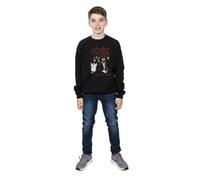 Highway To Hell Cotton Sweatshirt AC/DC Black 12-13 Years