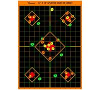 Highwild Sight in Splatter Paper Targets - Multi Colour Splash Effect - 12" x 18" (Pack of 25)