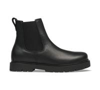 Highwood Slip-On Mid Leather Chelsea Boots Black