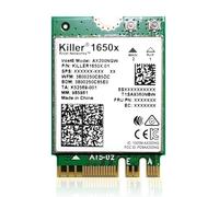 HighZer0 Electronics AX1650x Killer Series WiFi 6 Upgrade | Gaming WiFi Adapter | M.2 Wifi Card for PC | 2.4 Gbps WiFi for PC | Supports Bluetooth 5.2 & Intel, AMD, Windows 10+, Linux