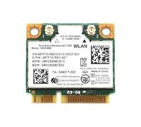 HighZer0 Electronics Wireless-AC 7260 Half Mini PCIe Network Card | 867 Mbps with Bluetooth 4.0 Support | HMC WLAN Replacement Part 7260.HMWG Wi-Fi Card 7260HMW (Wi-Fi 5 Mini-PCIe, 7260HMW)