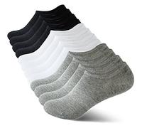 HIGIXCH No Show Socks Women Low Cut Invisible Liner Non slip Athletic Boat Socks 6 Pairs, A-tricolor01 6 Pairs, Medium