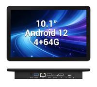 HIGOLE PC Fanless All-in-One Touchscreen Computer RK3399, Industrial Panel PC 10.1 Inch Rugged Android 12, 4GB RAM, 64GB ROM, 1280 * 800 IPS