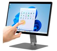 HIGOLEPC All-in-One 15.6" Desktop Computers, FHD 180°Adjustable Industrial Touchscreen Win 11 Pro Panel PC N5100 8GB RAM/128GB ROM, HDMI 2.0 WiFi 5 Bluetooth 5.0 for Office/Automation/Kiosk