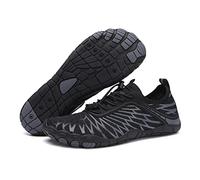 HiGropcore Barefoot Shoes Womens Mens Non-Slip Lightweight Trail Running Shoes Wide Toe Box Zero Drop Minimalist Slip on Hike Shoes Comfortable Outdoor Hike Footwear Barefoot Trainers for Beach