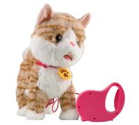 HiGropcore Electronic Interactive Walking Robot Plush Puppy, Realistic Toy Pet Dog, Walks, Barks, Shake Tail, Companion Animal for Girls & Boys (B)