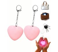 HiGropcore Purse Light for Inside, Wallet Tote Bag Touch Sensing Light, LED Touch Activated Automatic Sensor Handbag, Heart Shaped Purse Lamp for Women (Pink Love*2)
