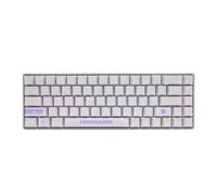 Higround Basecamp 65HE RETROSUPER Keyboard, 65% Mechanical USB Wired PC Gaming Keyboard with Gateron KS-37 Magnetic Switches, Programable RGB, Hot-Swappable, Deep Thock Creamy Sounding, Pre-lubed