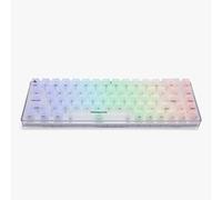 Higround Crystal Opal Basecamp 65% Mechanical Keyboard, Silent Glacier Switches for Precision, Programable RGB, Translucent, Smooth Typing, Hot-Swappable, Deep Thocc Dual Silicone Dampening