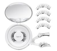 Higu clace Magnetic-Eyelashes with Applicator, Natural Magnetic Eye Lash No Glue or Eyeliner Needed, Easy to Wear and Remove(Style H4)