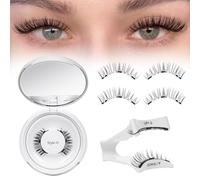 Higu clace Natural Magnetic Eyelashes with Applicator (Style H5)