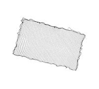 Hihaha 1 Pc 1.8x2.5m Universal Trailer Cargo Net - Pickup Truck Trailer Net Scalable - Nylon Black Durable Material