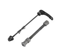 Hihaha 1 Set 9.5mm Quick Release Bearing Rear Hollow Axle for Bicycle Durable Material