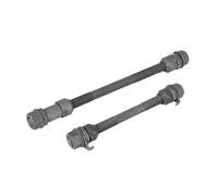 Hihaha 1 Set 9.5mm Wheel Hub Axle Front Rear Axle Solid Shaft for Bicycle Durable Material