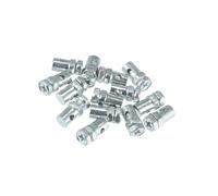 Hihaha 14pcs 5mm Thread Dia Motorcycle Brake Line Cable Wire Screw Fastener Durable Material