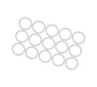 Hihaha 15pcs M18 Silver Tone Oil Drain Plug Gaskets for Volvo S60 977751 Durable Material