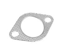 Hihaha 2.1" Inner Dia 2 Bolts Car Exhaust Muffler Gasket Durable Material