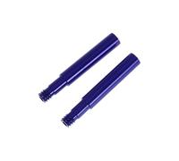 Hihaha 2 Pcs 40mm Tire Valve Extension Universal Aluminum Alloy 180 Degree Tyre Valve Stem Extender for Car Motorcycle RV Truck Bike
