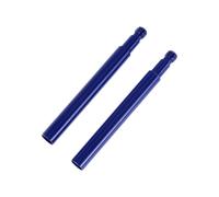 Hihaha 2 Pcs 60mm Tire Valve Extension Universal Aluminum Alloy 180 Degree Tyre Valve Stem Extender for Car Motorcycle RV Truck Bike