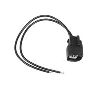 Hihaha 2 Pin Alternator Plug Pigtail Harness for Dodge for Ram 1500 2500 3500 4500 5500 / Inner/Durable Metal / 1 Pcs Black