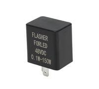 Hihaha 2 Pins 48V 10A Auto Relay Waterproof Car Relay Car Motorcycle Truck Boat Multi Purpose 1 Pc Black