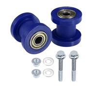 Hihaha 2 Set 8mm Chain Roller Pulley Tensioner for Motorcycle 125cc Blue