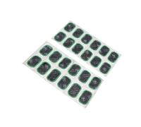Hihaha 24pcs Inner Tyre Patch Repair Kit Motorcycle Tyre Puncture Patches Durable Material