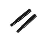 Hihaha 2Pcs 40mm Tire Valve Extension Durable Aluminum Alloy 180 Degree Tyre Valve Stem Extender for Car Motorcycle RV Truck Bike