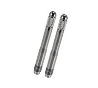 Hihaha 2pcs Car Wheel Hanger Alignment Pin Tire Stud M14x1.25 Titanium Tone Durable Material