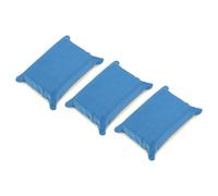 Hihaha 3 Pcs Car Wash Towel Microfiber Car Cleaning Wiping Dryer Car Washing Tool 12x8x4cm Sapphire Blue