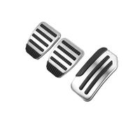 Hihaha 3pcs Accelerator Pedal and Brake Pedal Cover Set for Nissan Juke Durable Material