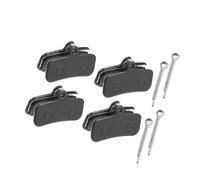 Hihaha 4 Pair Semi Metal Disc Bike Brake Pad W/Split Pin for SHIMANO Saint Durable Material