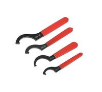 Hihaha 4pcs Coil Over Wrench Shock Spanner Adjustable C Shape Wrenches Tool Durable Material