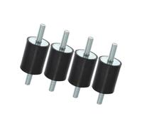Hihaha 4pcs M8 Anti Vibration Rubber Isolator Mount 30x40mm for Car Engines Durable Material
