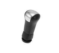 Hihaha 5 Speed Manual Gear Shifter Knob for Nissan Qashqai J10 X-Trail | Front Automotive Gearbox Stick Shifter Lever Knob Black Silver Tone Plastic 1 Pcs Durable Material