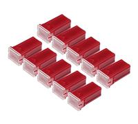Hihaha 50A Micro Cartridge Fuses/Inner FMM M-Case Type Fuses/Durable/10 Pcs
