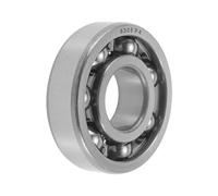 Hihaha 6305 Deep Groove Ball Bearings 25x62x17mm P4 Open Type Lubricated Bearings 1 Pc Car Scooter Skateboard Wheel Universal Silver Tone