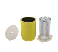 Hihaha Air Filter Guide End Cap for Yamaha Big Bear 350 1987-2000 / Inner/Durable Plastic / 1 Set Beige Yellow