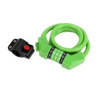 Hihaha Bicycle Lock/Extended Bicycle Padlock Cable Lock Spiral Lock for Cycling/Heavy Duty Resettable 5 Digit Bike Lock PVC 130cm / 1 Set Green