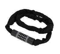 Hihaha Bicycle Lock/Security Chain Combination Lock Padlock for Mountain Bike Road Bike/Resettable 5 Digit Bike Lock Carbon Steel 120cm / 1Pc Black Gray