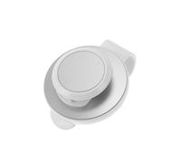 Hihaha Car Sunglasses Clip Universal Sun Visor Eyeglasses Holder Clip ABS,Aluminium Alloy Silvery White 7.2x5.8cm 1 Pcs