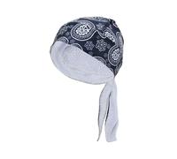 Hihaha Cycling Hat Sweat Wicking Breathable Hard Hat Liner Polyester Fabric Navy 27x34cm 1 Pcs