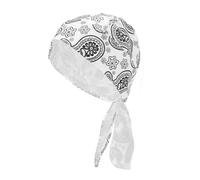 Hihaha Cycling Hat Sweat Wicking Breathable Hard Hat Liner Polyester Fabric White 27x34cm 1 Pcs