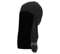 Hihaha Cycling Hat Sweat Wicking Reflective Hard Hat Liner Polyester Black 26x38cm 1 Pcs
