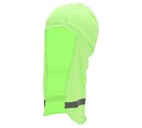 Hihaha Cycling Hat Sweat Wicking Reflective Hard Hat Liner Polyester Green 26x38cm 1 Pcs