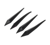 Hihaha Door Mirror Bumper Guard/Exterior Door Trim Car Protection Sticker for Car Vehicle RV Truck Pickup/Anti-scratch Collision Plastic / 4 Pcs Black